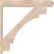 Ekena Millwork Merced Craftsman Smooth Outlooker, Douglas Fir, 7 1/2"W x 46"D x 46"H OUT08X46X46MRC04SDF - alternate 3